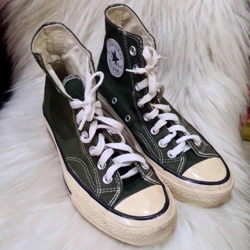 SEPATU CONVERSE GREEN ARMY ORIGINAL