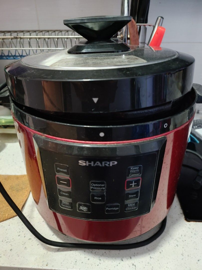 Sharp pressure cooker, TV & Home Appliances, Kitchen Appliances