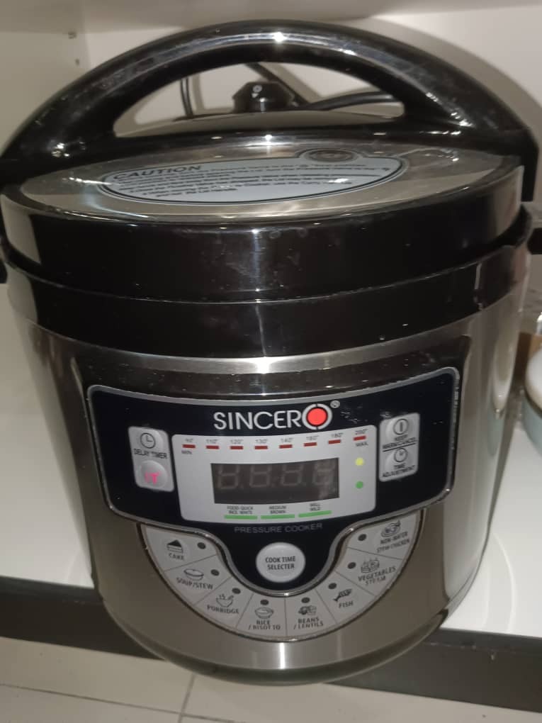 Sincero 8 in store 1 pressure cooker