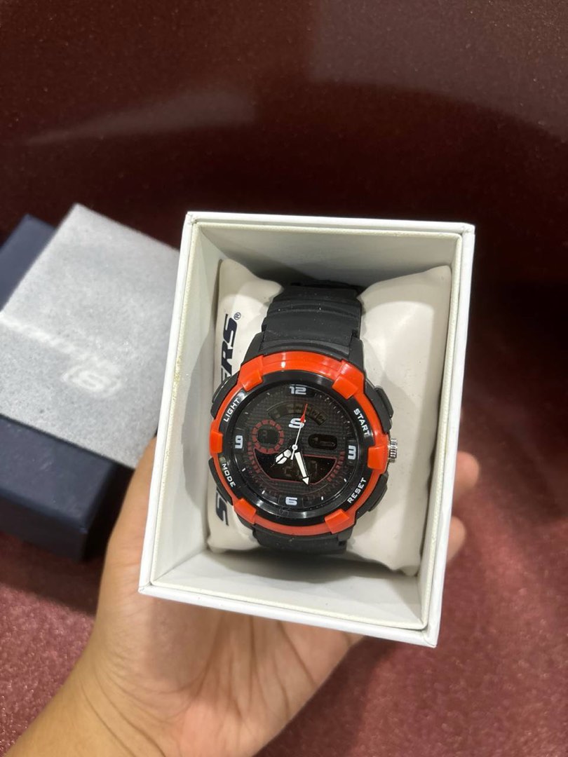 Skechers digital best sale analog watch