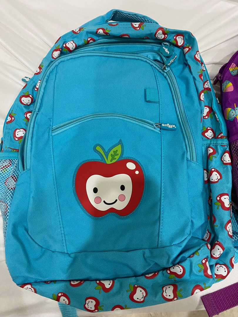 Blue Smiggle large backpack free purple backpack Babies Kids