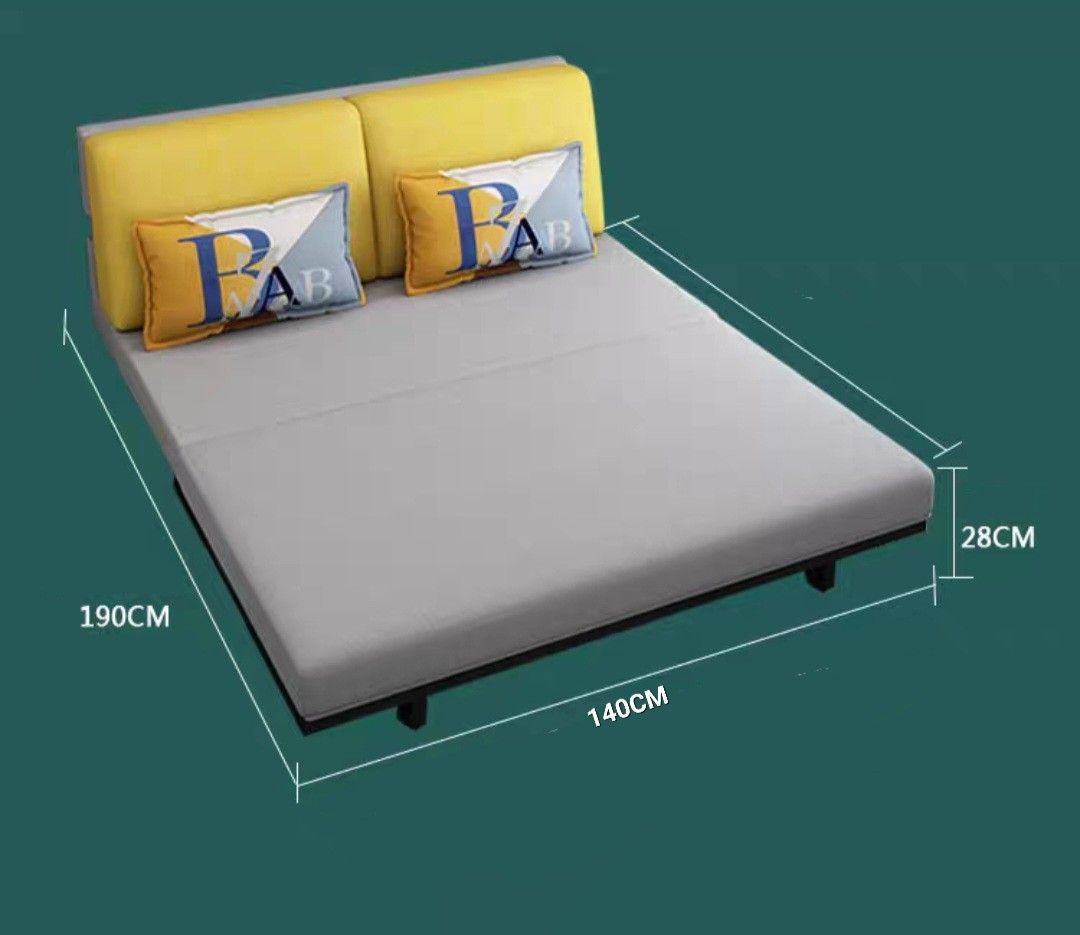 Sofa Bed (140cm wide), Furniture & Home Living, Furniture, Sofas on