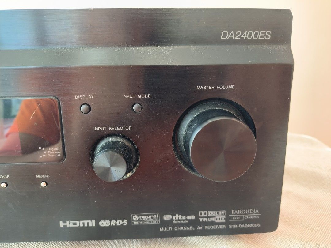 SONY Amplifier -DA2400ES, 音響器材, 其他音響配件及設備 - Carousell