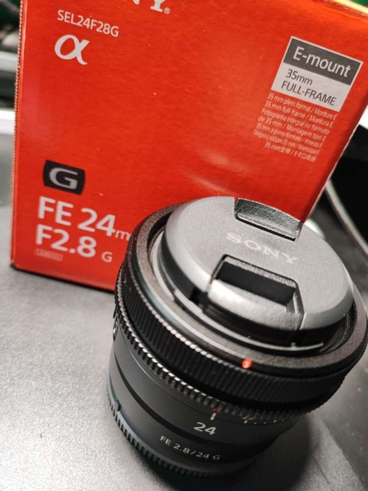 Sony FE 24mm F2.8 G SEL24F28G, 攝影器材, 鏡頭及裝備- Carousell