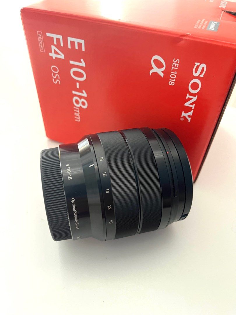 SONY E 10-１8mm F4 OSS SEL1018 美品 おまけ多数 - カメラ