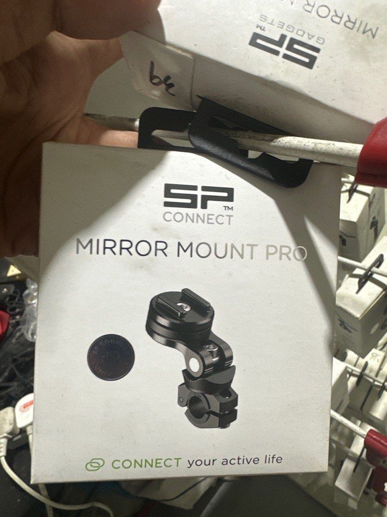 SP Connect mirror mount pro, Motorcycles, Motorcycle Accessories on  Carousell