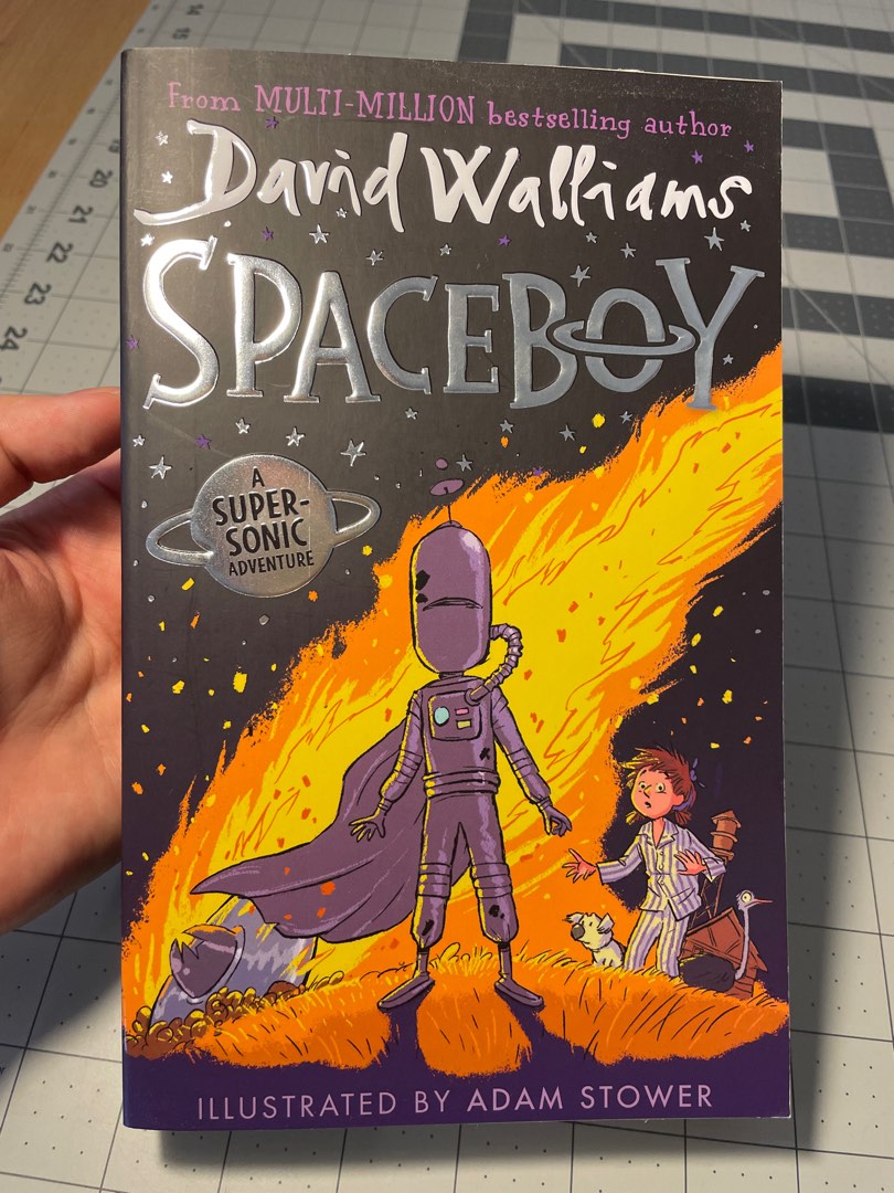 paperback　Fiction　new,　brand　Non-Fiction　Hobbies　on　Toys,　Walliams　Magazines,　Carousell　Spaceboy　David　by　Books