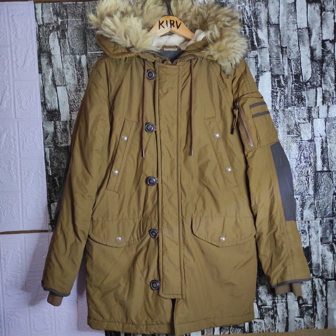 Spao Regiment Puffer Fur Jacket, Women's Fashion, Coats, Jackets and ...