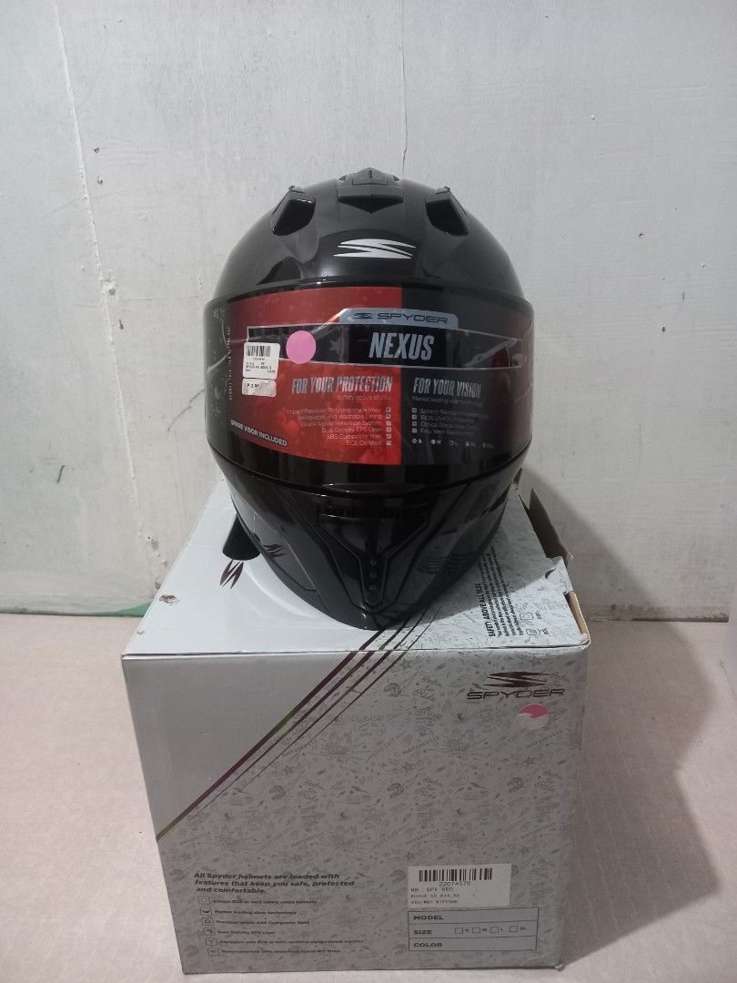 SPYDER NEXUS HELMET Motorbikes Motorbike Parts Accessories Body Parts and Accessories on Carousell