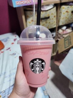 BLACKPINK Starbucks Reusable cup set (cup, cover, straw + Sleeve) | from  Taiwan
