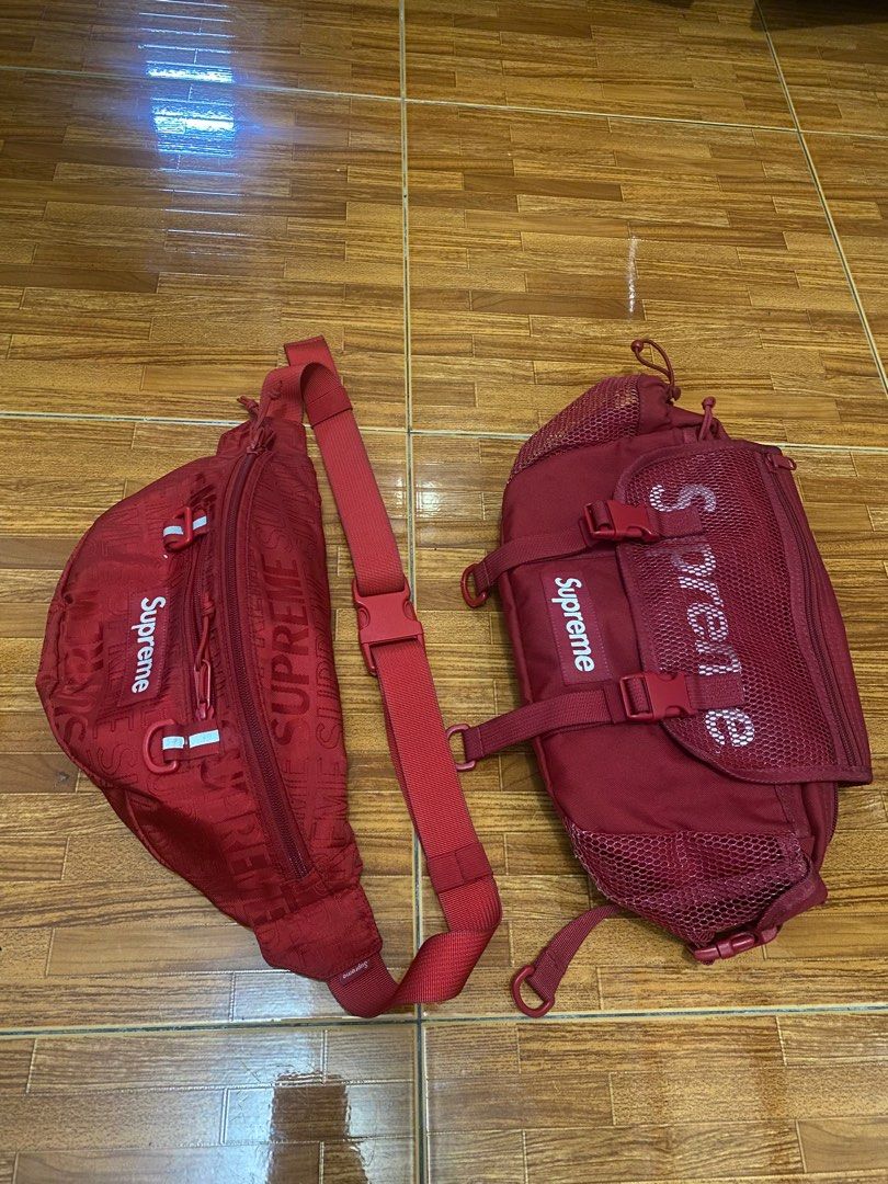 Supreme waist bag red ss19 clearance