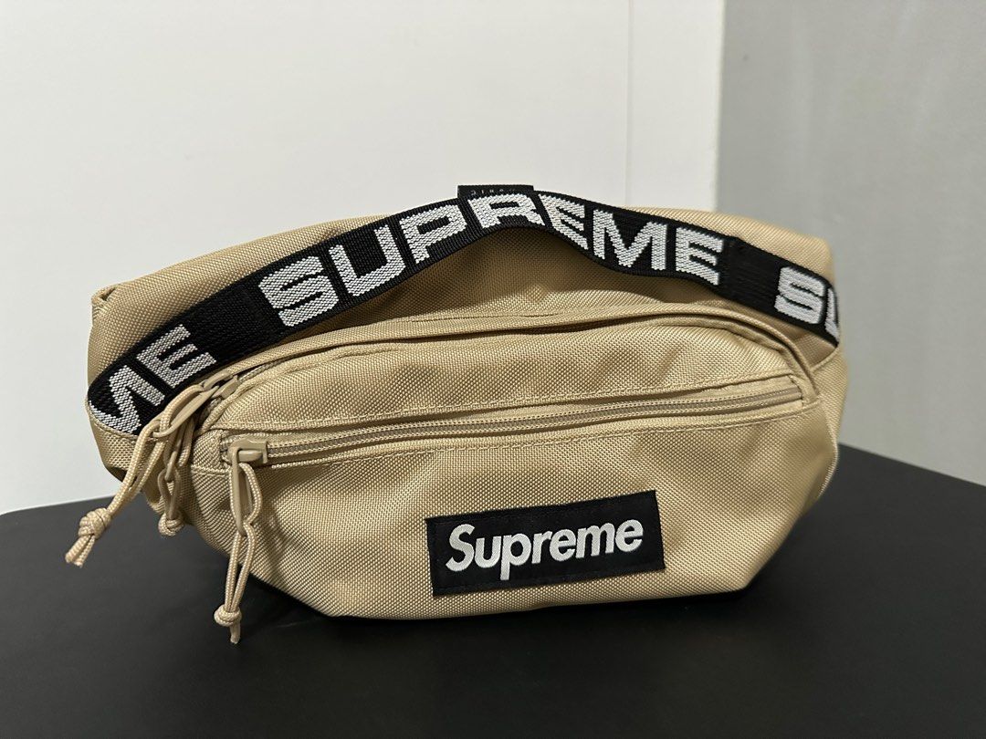 Supreme waist bag SS18 Tan