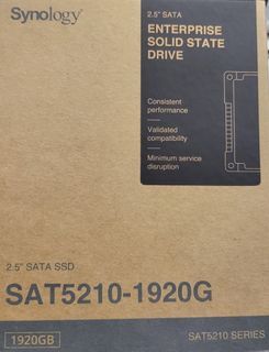 Synology SSD SAT5210 1920G 2TB