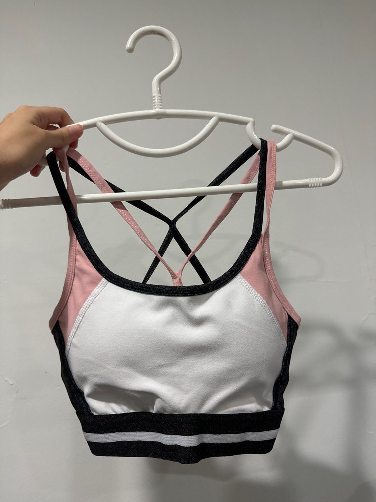 White sports bra target sale