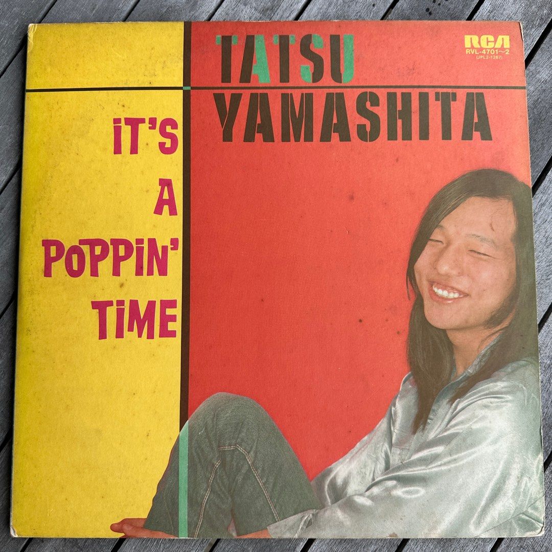 山下達郎 iT'S A POPPiN TiME アナログ LPレコード - 邦楽