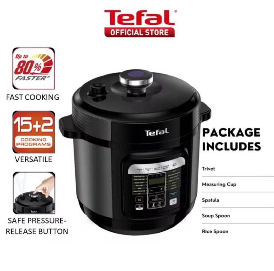 Tefal Pressure Cooker, TV & Home Appliances, Kitchen Appliances