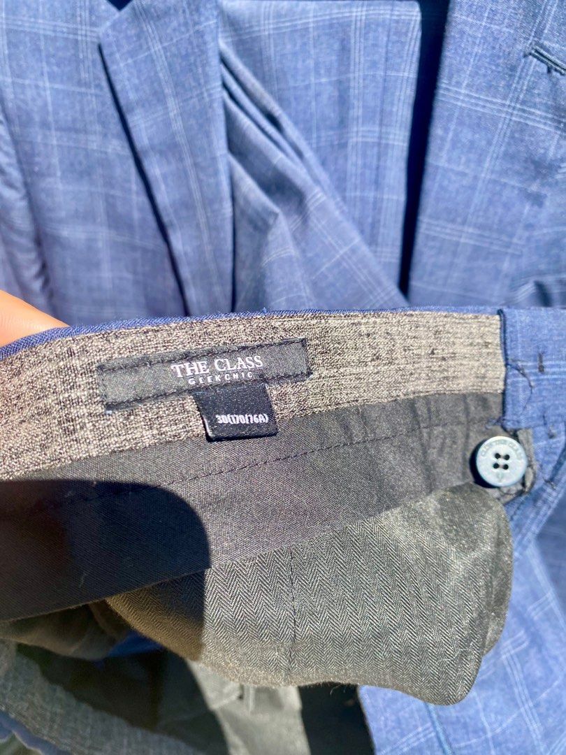 36s slim fit blazer discount