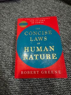 The concise laws of human nature