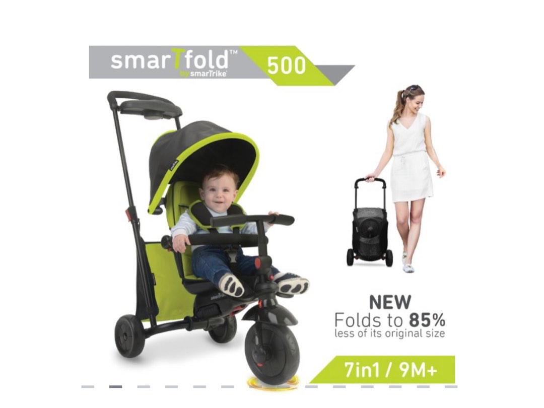The Original SmarTrike The Folding Trike Toddler Baby Bicycle