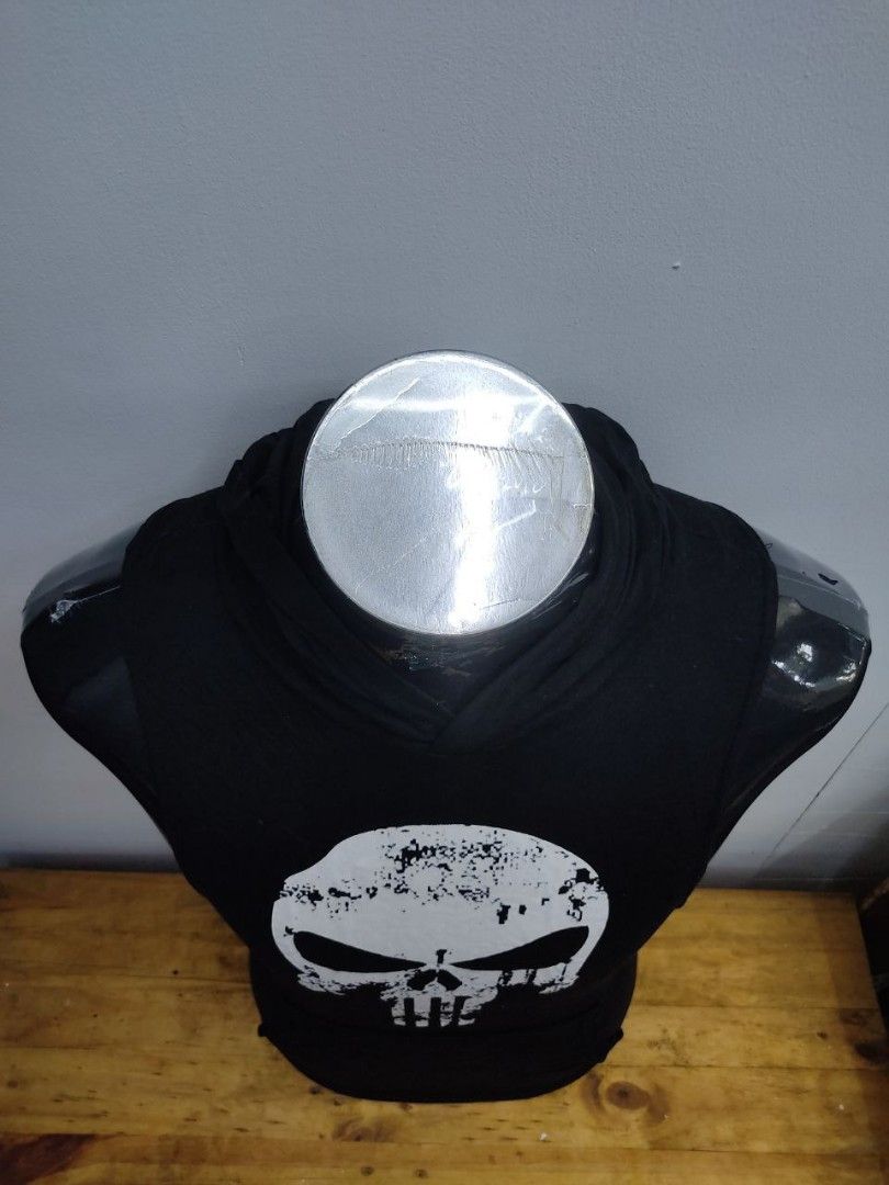 Punisher sleeveless hoodie discount