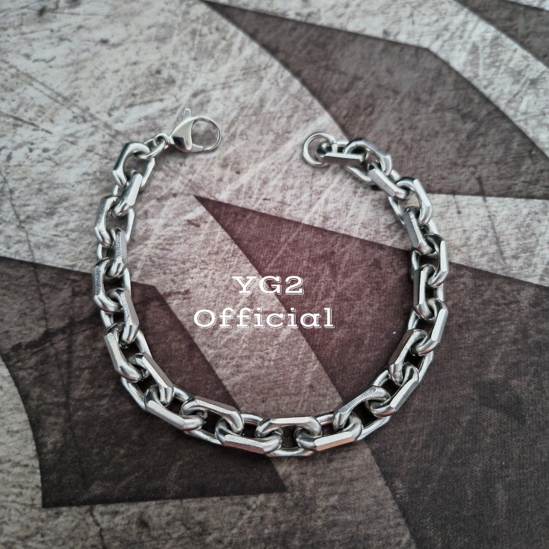 Thick O Link Chain Stainless Steel Bracelet Men s Fashion