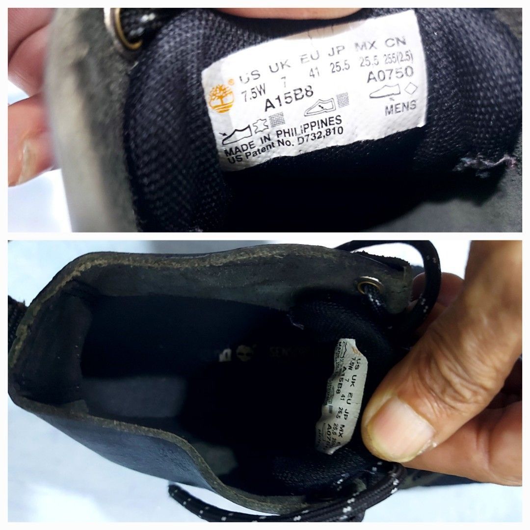 Timberland Chukka Killington Boots Black A15B8 Leather size 41