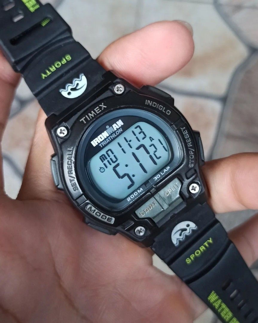 Timex Ironman triathlon shock t5k196 original Fesyen Pria Jam