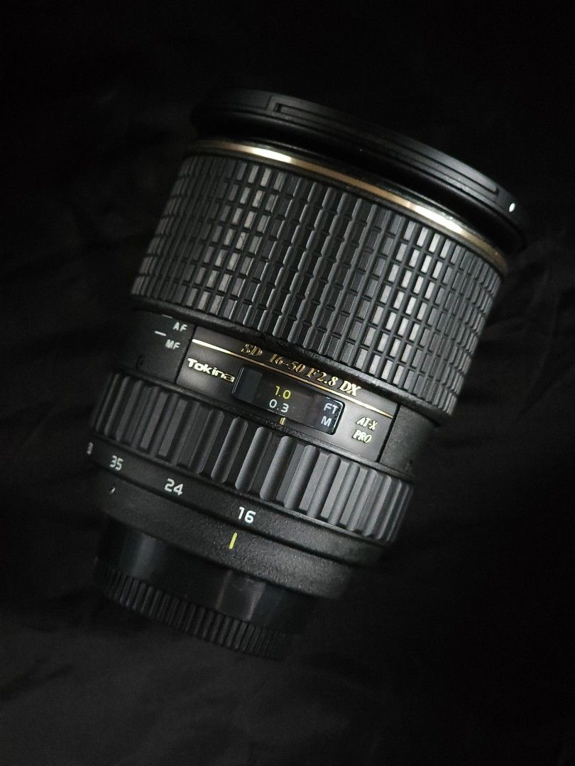 Tokina AF 16-50mm f/2.8 AT-X 165 PRO DX Nikon F mount, 攝影器材