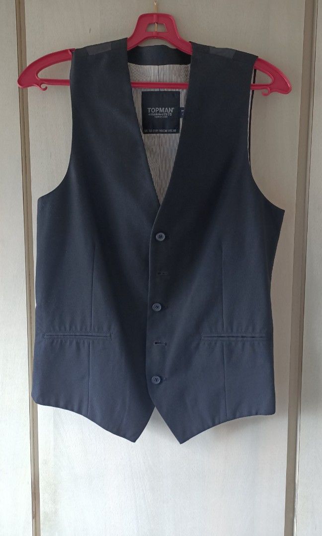Topman waistcoat best sale