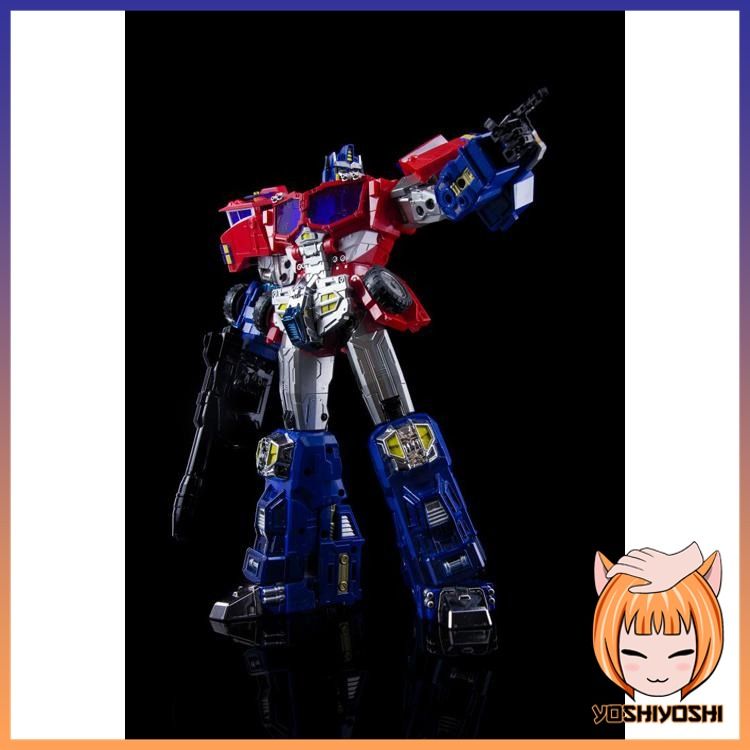 Transformers Cybertron Galaxy Force Galaxy Convoy Optimus Prime TR 02A Commander of Stars Metallic Ver. Hobbies Toys Toys Games on Carousell