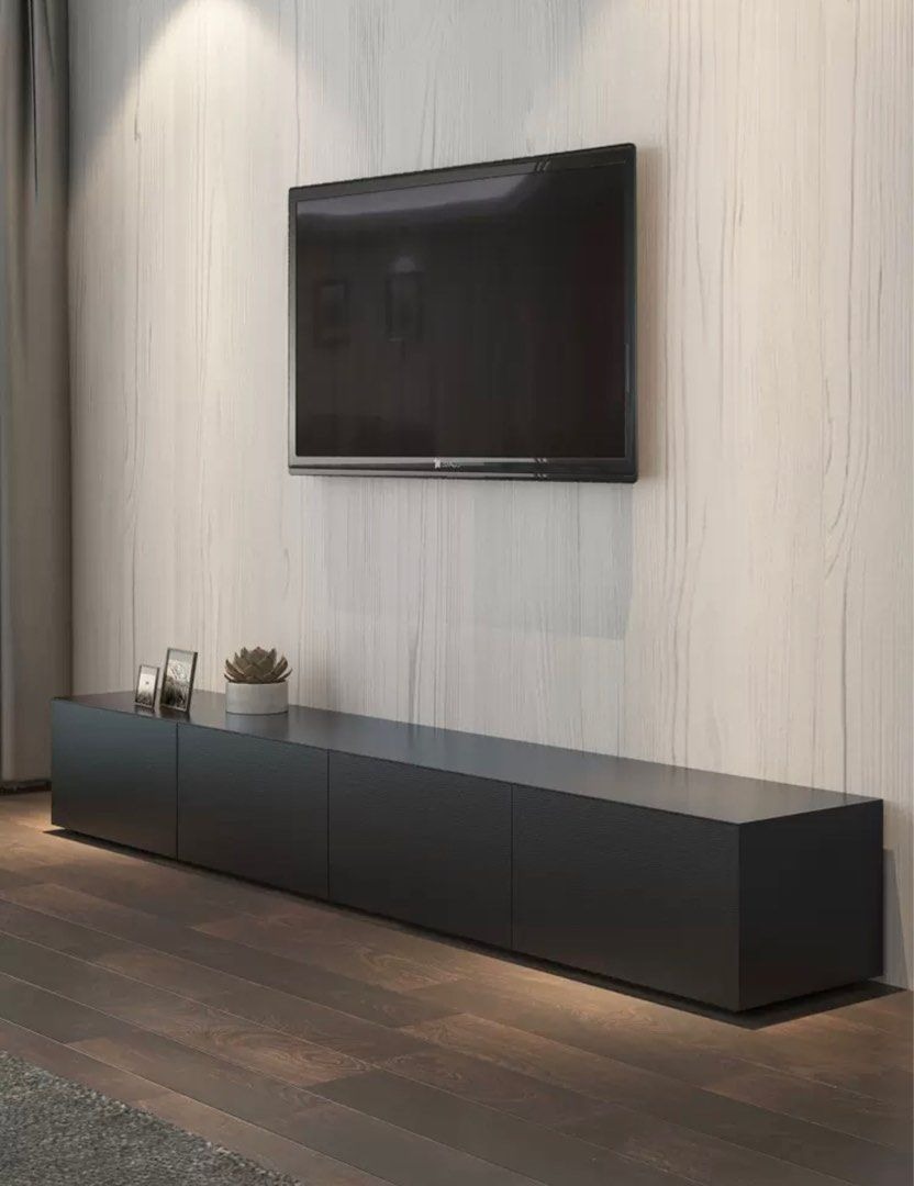 TWINE Modern Wood TV Console, Furniture & Home Living, Furniture, TV Consoles on Carousell