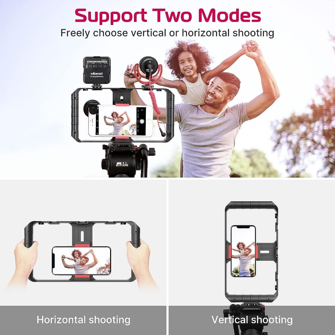 Ulanzi U-Rig Pro Smartphone Rig 3 Shoe Film making Case Handheld Phone ...