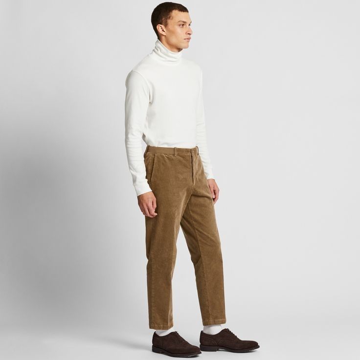 Uniqlo corduroy ezy ankle pants Men s Fashion Bottoms Chinos on
