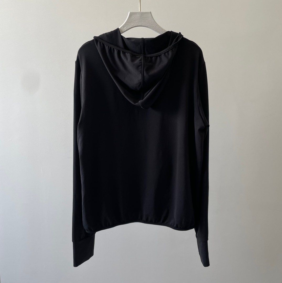 Uniqlo (L) Airism DryEX UV Protection Full Zip Hoodie Jacket, Men's