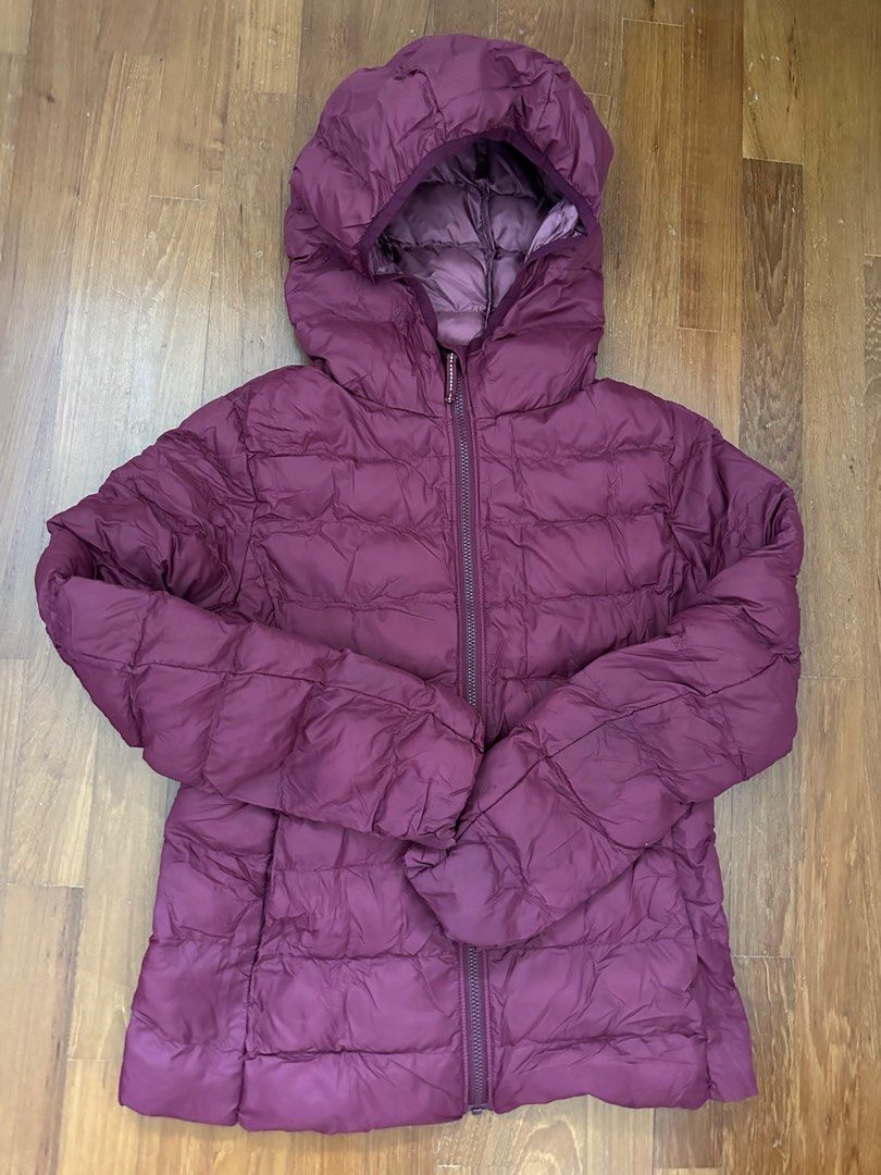 Uniqlo Warm padded jacket for kids Women s Fashion Coats