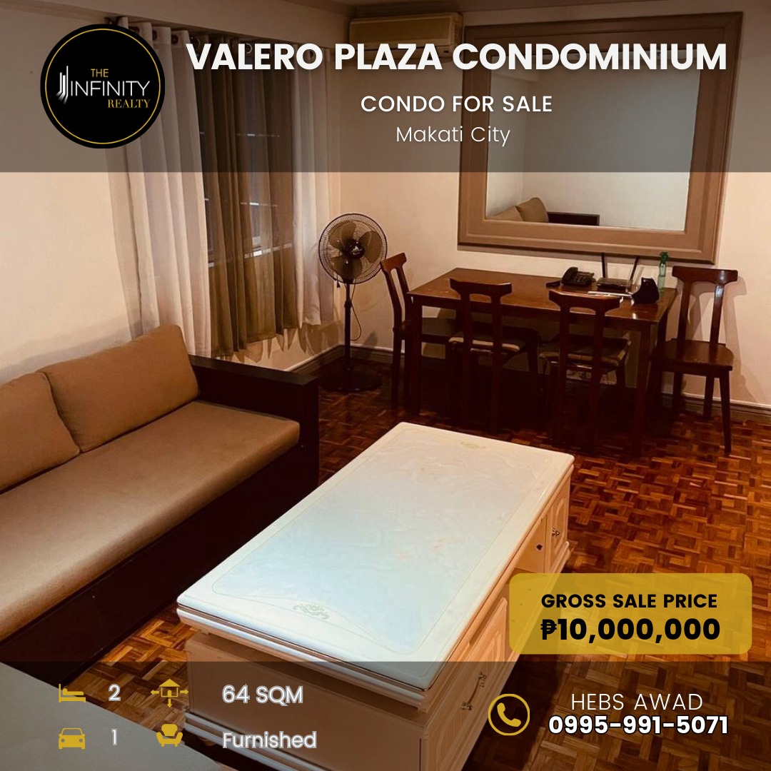 Valero Plaza Condominium, Makati City CONDO FOR SALE !!, Property