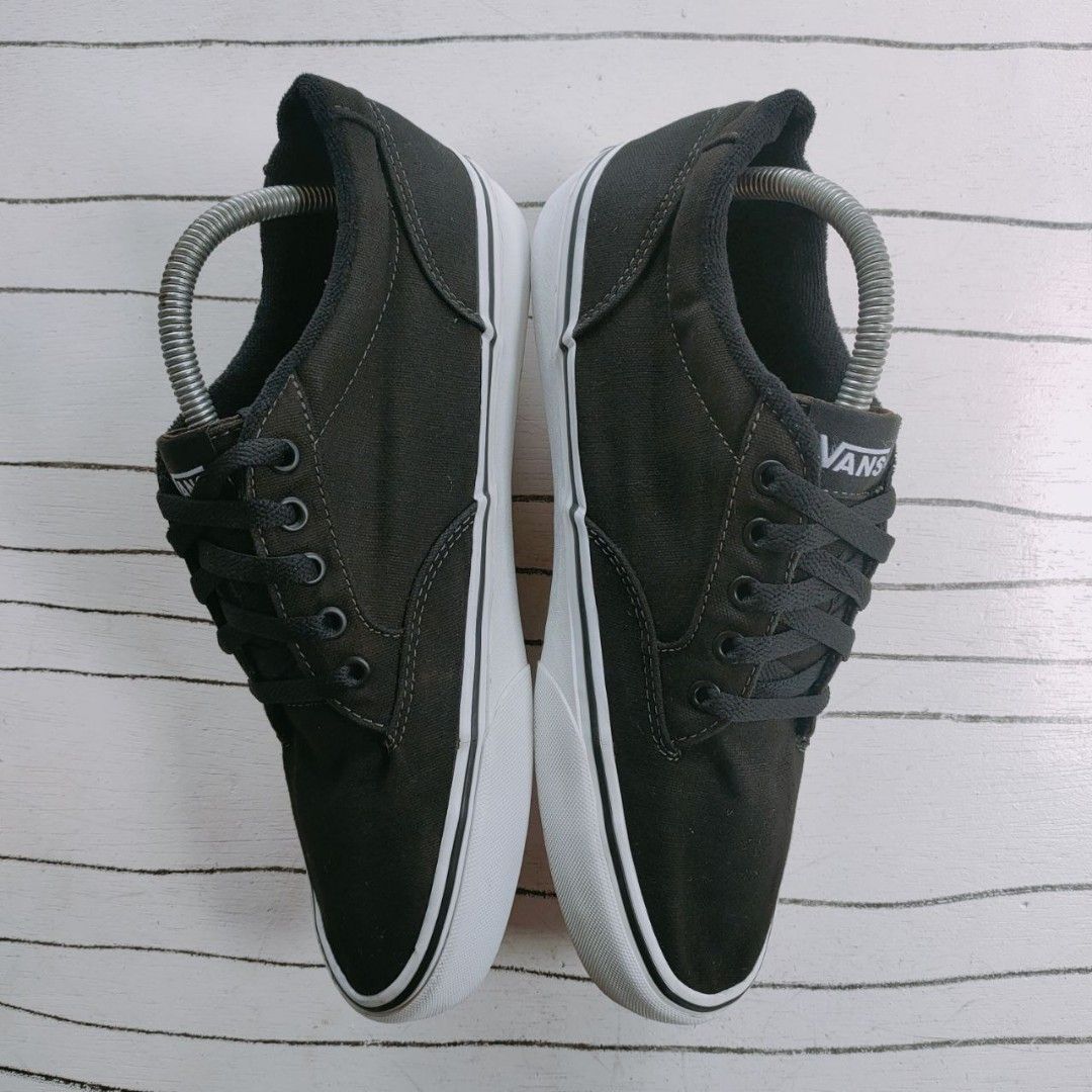 VANS ATWOOD CANVAS BLACK 8.5UK Men s Fashion Footwear Sneakers