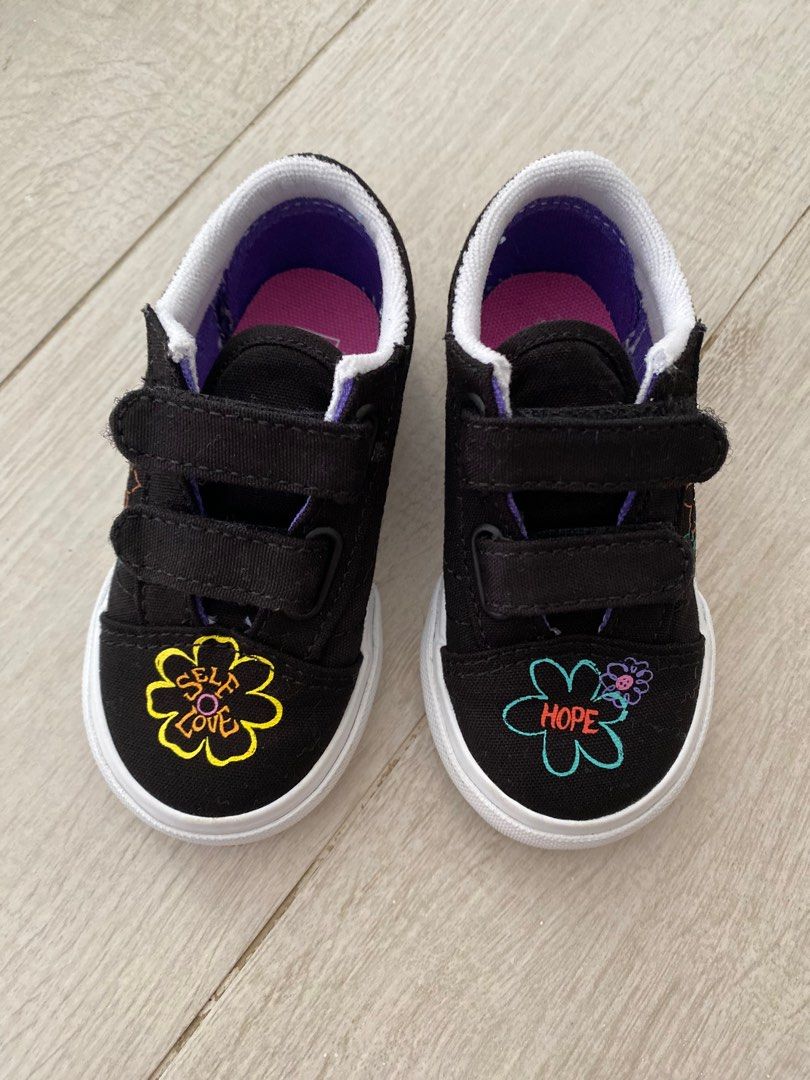 Purple vans cheap for toddlers
