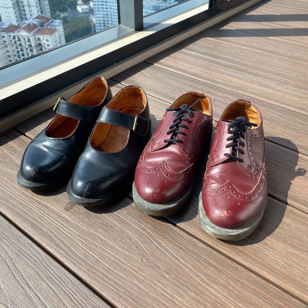 Dr martens red vintage on sale
