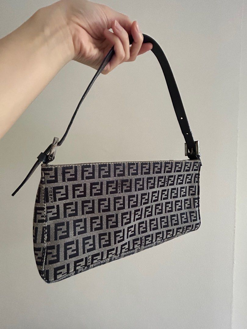 Fendi zucca pochette best sale
