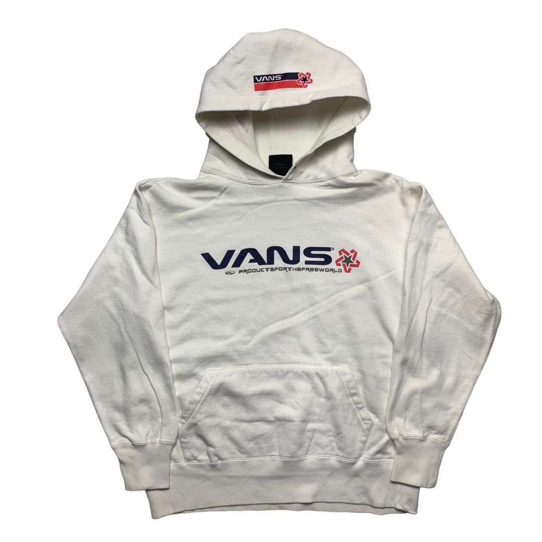 Vintage vans hoodie Fesyen Pria Pakaian Baju Luaran di Carousell