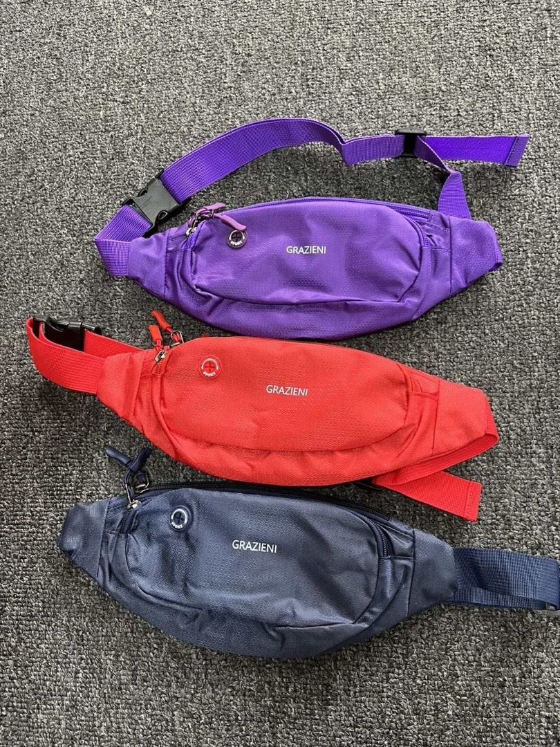 Purple bum bags on sale