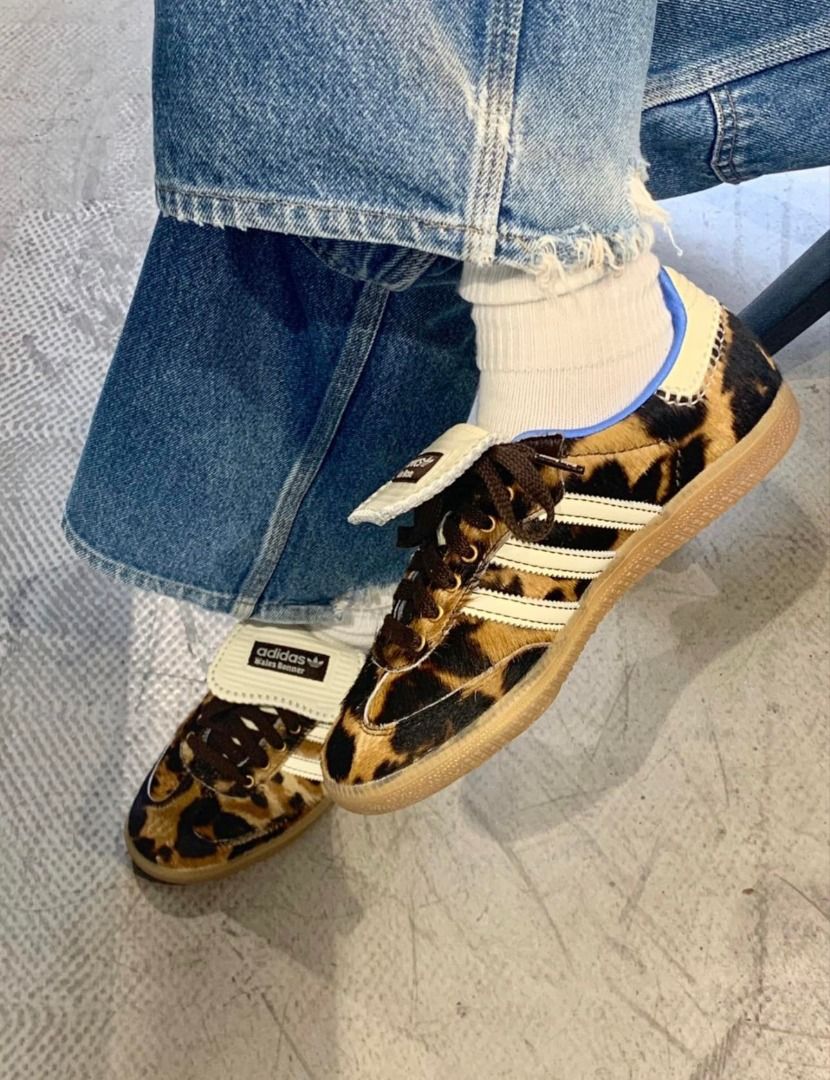 Adidas samba leopard hotsell