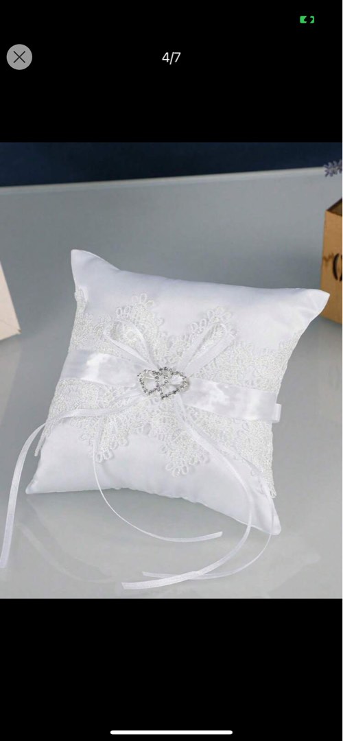 Michaels ring sales bearer pillow
