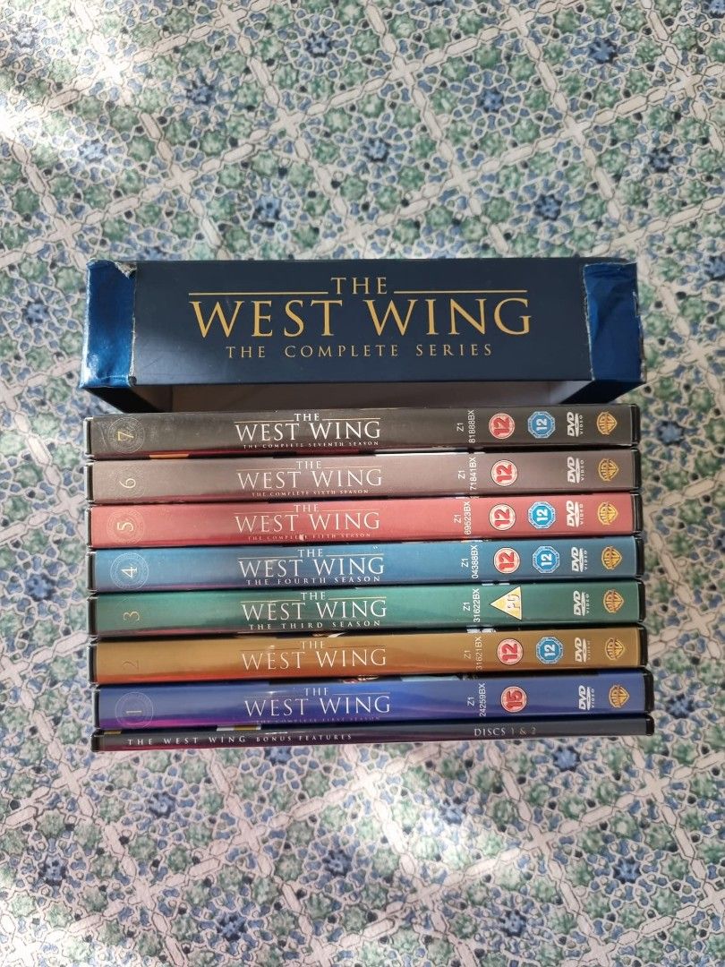 West Wing -- Season 1-7 DVD set, Hobbies & Toys, Music & Media