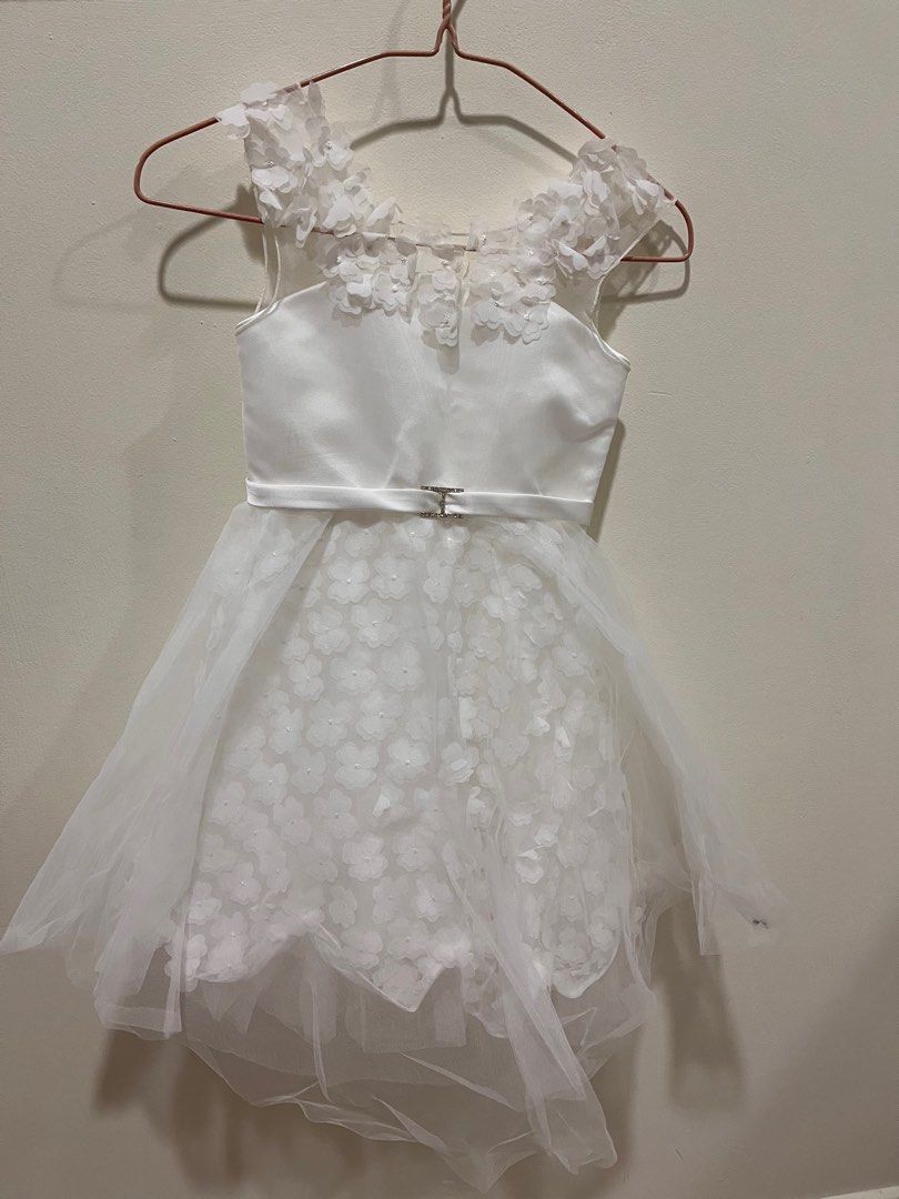 Girls white discount special occasion dress