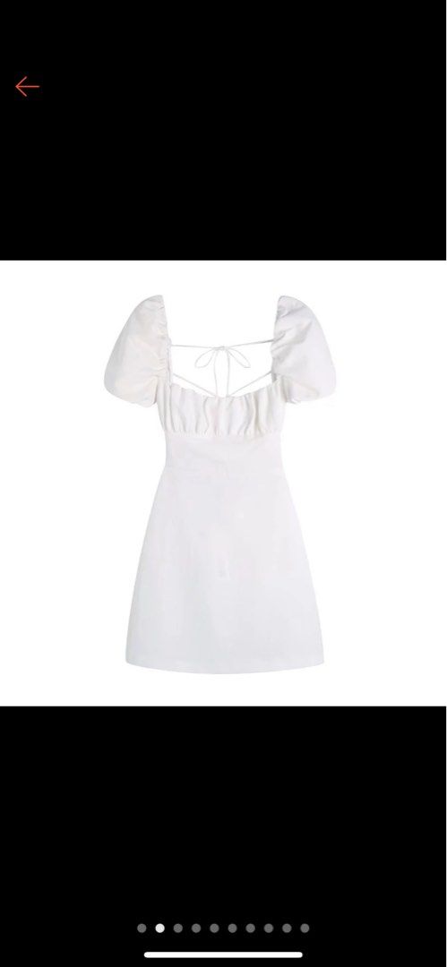 White Linen Dress (Category: Dresses) located in Quezon City. Submitted by declutterwithdx (Listing ID 1265368900, Image 2). Description: Toni Sia typa dress Brand new Never been worn RFS: Runs small even if I bought medium, should’ve ordered large since non stretch fabric Dimensions based on seller: Bust: 86cm Length: 80cm Waist: 70cm Double lined and not see thru Feel free to check orange app for other reviews and when worns Bought for 550 Slig
