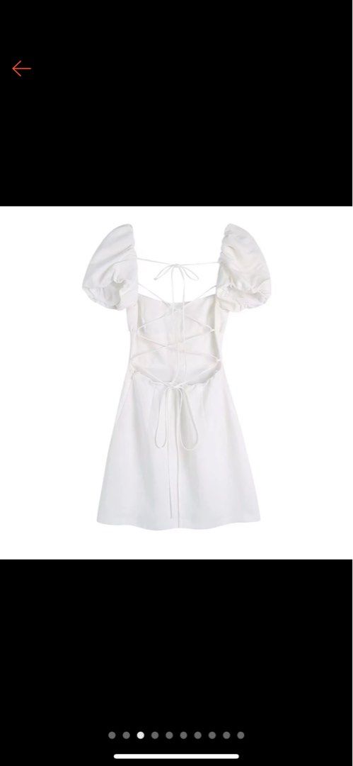 White Linen Dress (Category: Dresses) located in Quezon City. Submitted by declutterwithdx (Listing ID 1265368900, Image 3). Description: Toni Sia typa dress Brand new Never been worn RFS: Runs small even if I bought medium, should’ve ordered large since non stretch fabric Dimensions based on seller: Bust: 86cm Length: 80cm Waist: 70cm Double lined and not see thru Feel free to check orange app for other reviews and when worns Bought for 550 Slig