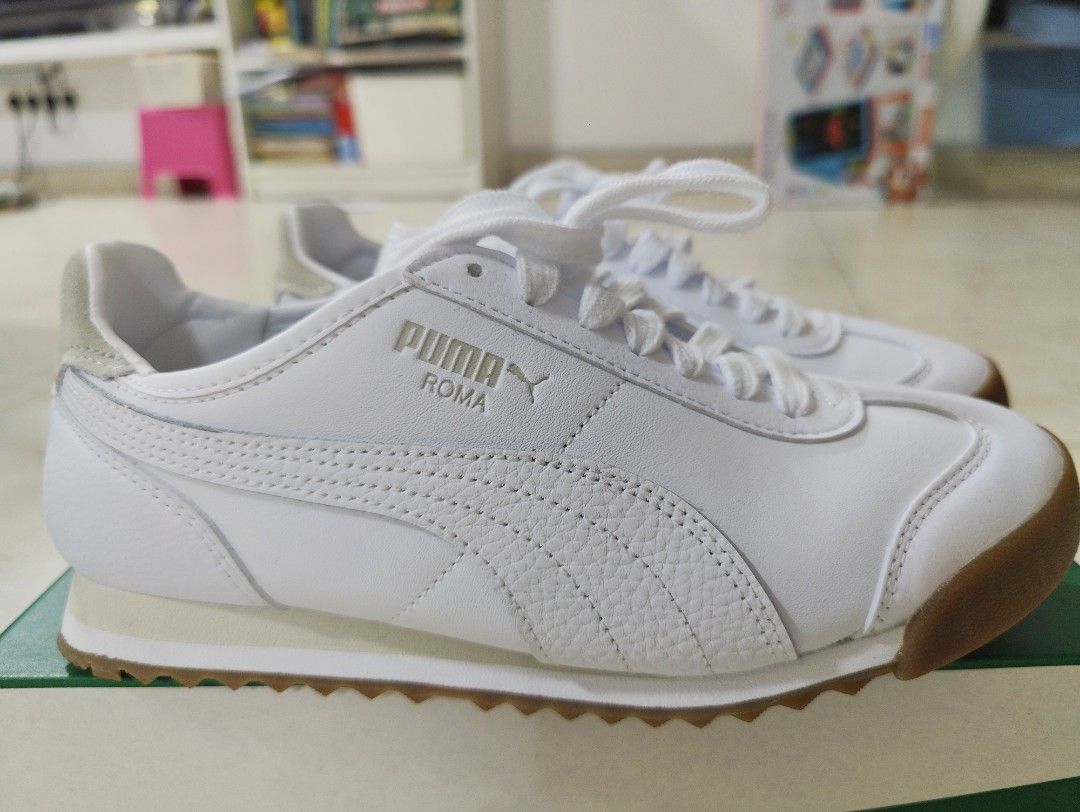 White Sneakers Puma Roma