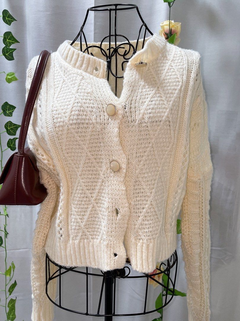 White shop lightweight cardigan